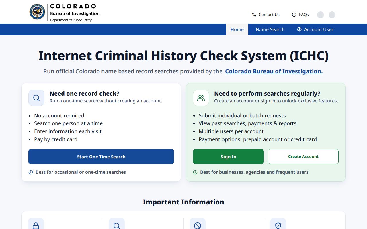 Conejos County arrest records and Colorado Internet Criminal History Check
